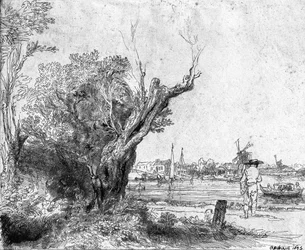 Blick auf Omval, in der Nähe von Amsterdam, 1645